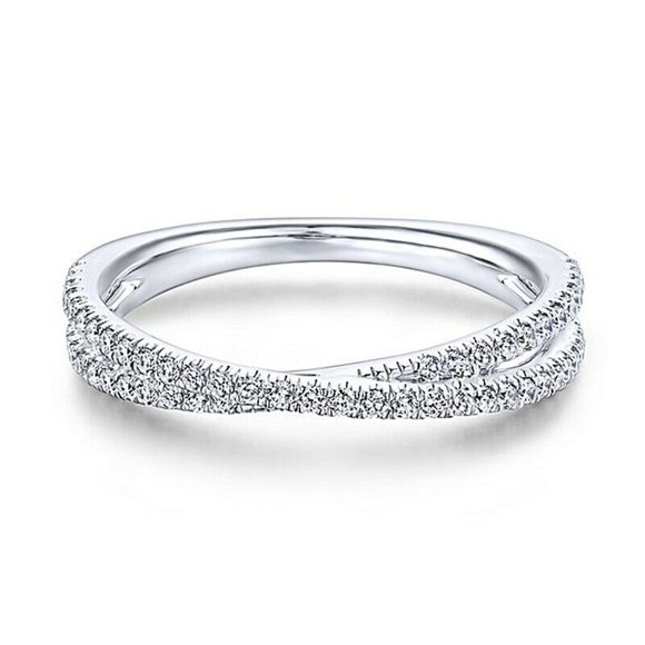 Jewelry - New White Sapphire 925 Silver Ring